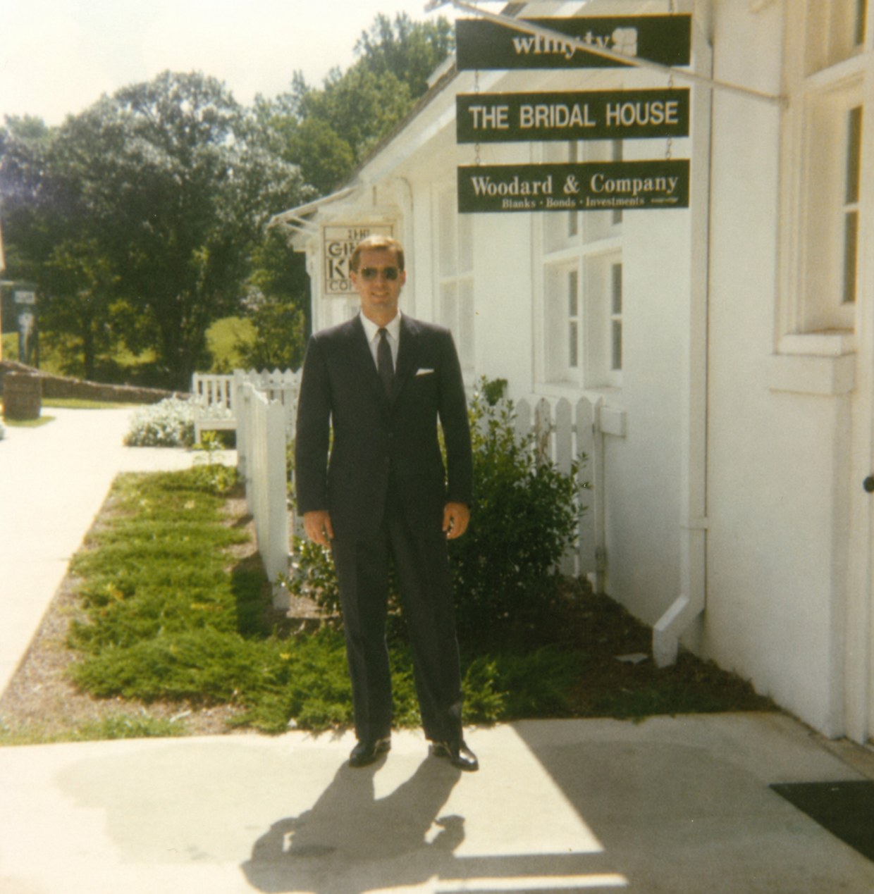 The original Woodard & Company office in Reynolda Village, Winston-Salem, founded 1985