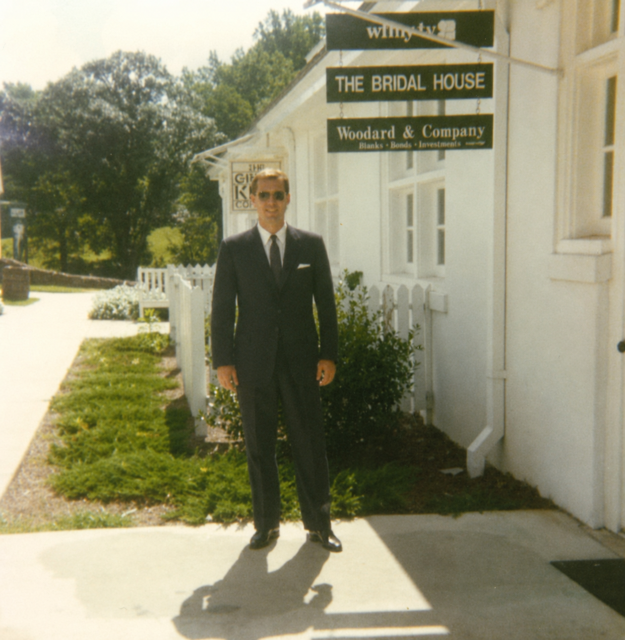 The original Woodard & Company office in Reynolda Village, Winston-Salem, founded 1985